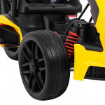 Elektrické autíčko - motokára Bolid XR-1 - žlté